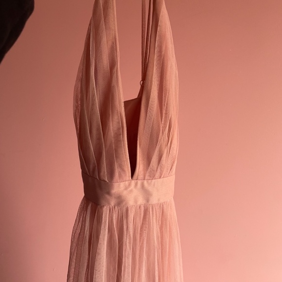 Dusty Rose Tulle Dress - Picture 4 of 4